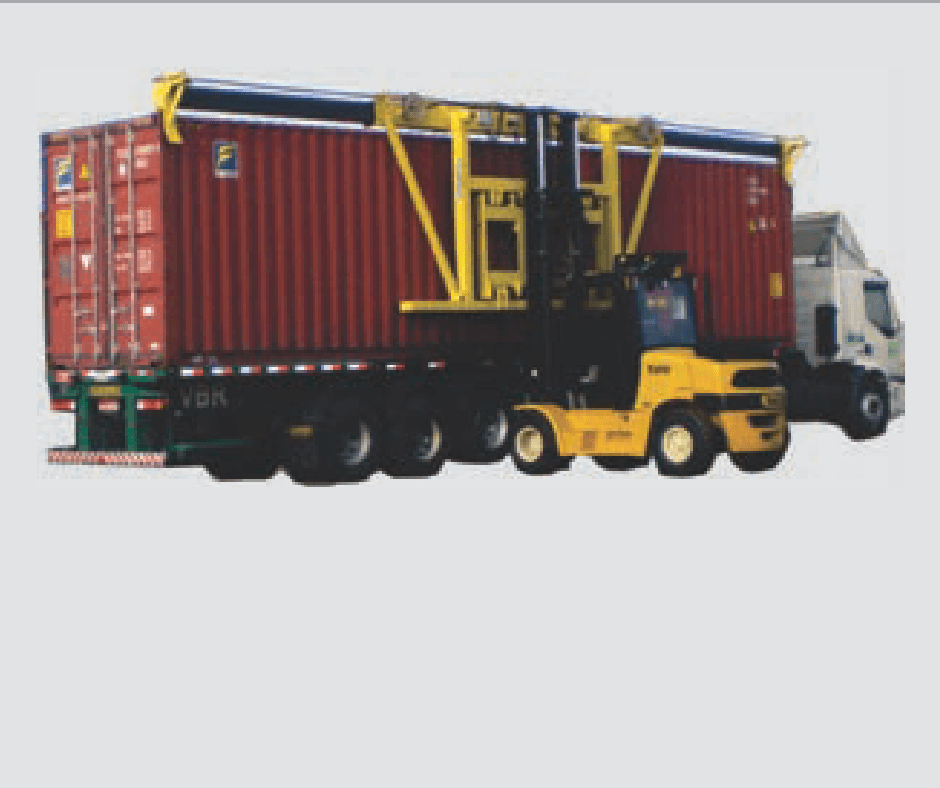 Container top spreader
