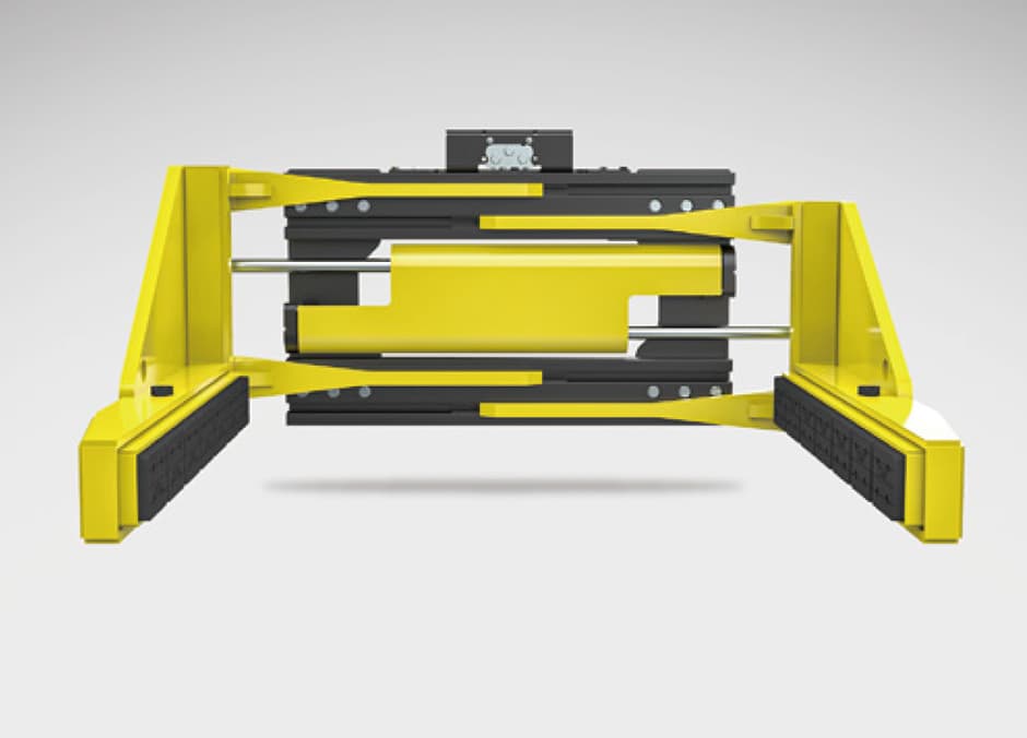 Forklift block handler for bricks and masonry
