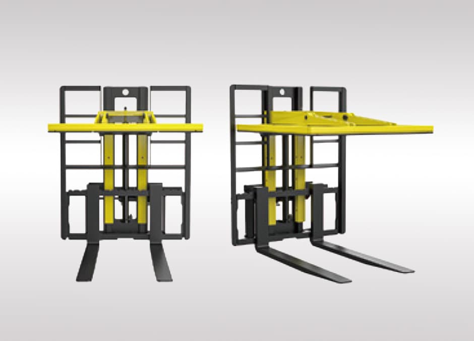Forklift load stabilizer